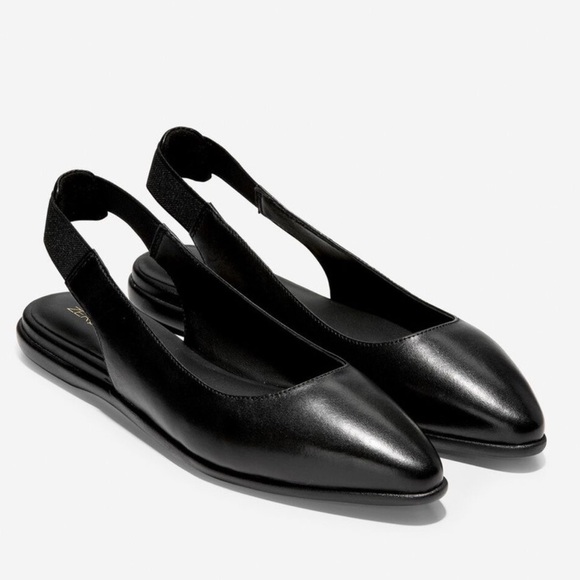 Cole Haan Womens Zerogrand Slingback Skimmer Flat Size 7.5 Shoes - Picture 1 of 5